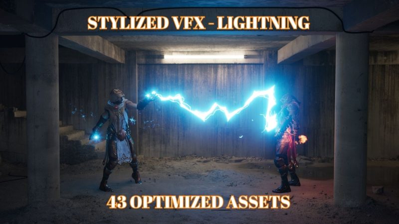 风格化视觉特效 – 闪电元素 – Stylized VFX – Lightning