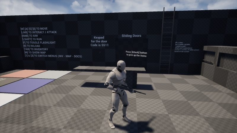 高级生存恐怖游戏模板 – Advanced Survival Horror
