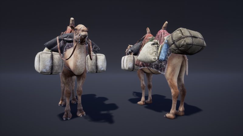 奇幻骆驼角色模型 – Camel Fantasy