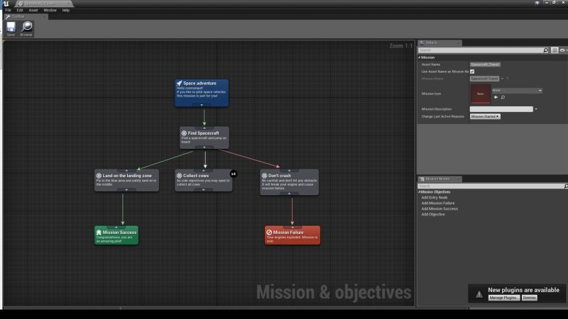 任务目标创建插件-Mission & Objectives