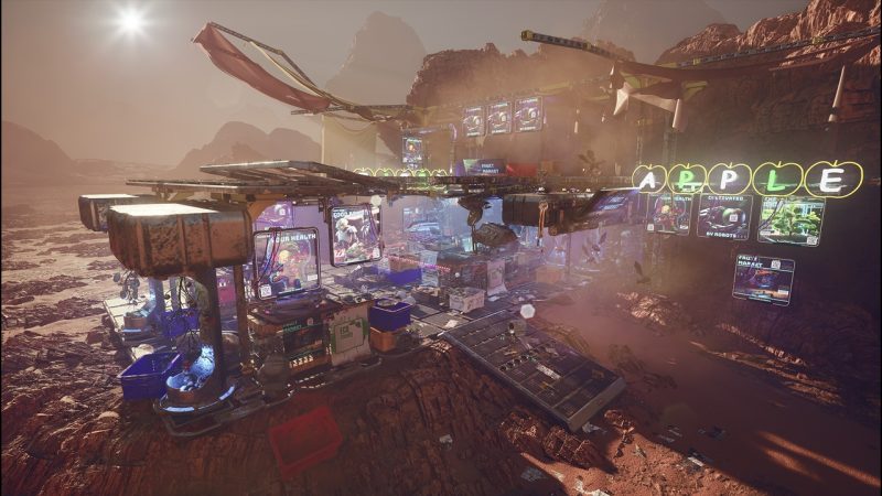 科幻水果市场 – Sci-Fi Fruit Market – Nanite