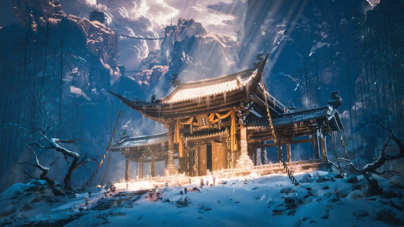 中国古寺场景 – Chinese Temple