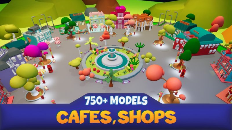 咖啡馆与商店城市 – Cafes & Shops City