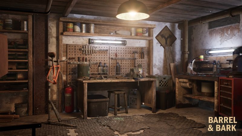 自行车修理店环境包 – Bicycle Repair Shop