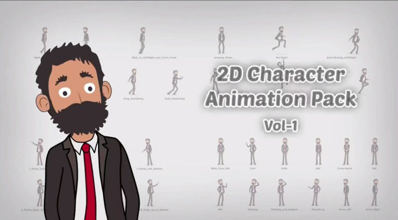 After Effects 中的 2D 角色动画