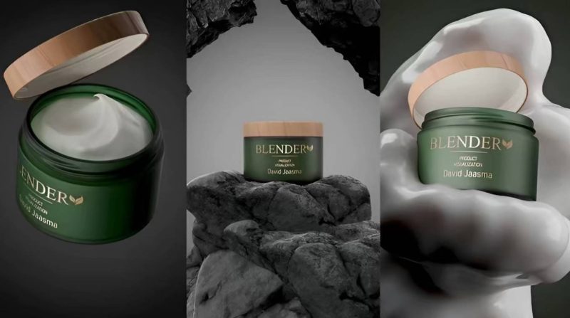 blender美妆产品动画教程