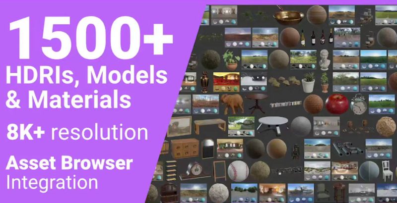 Poly Haven Asset Browser v1.1.11