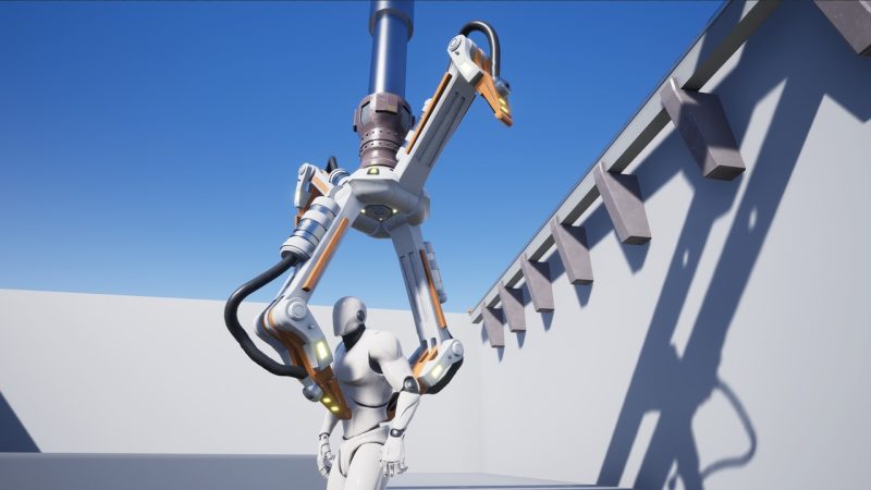 科幻机械吊机系统 – Crane Balk – Sci-Fi Robotic Crane System