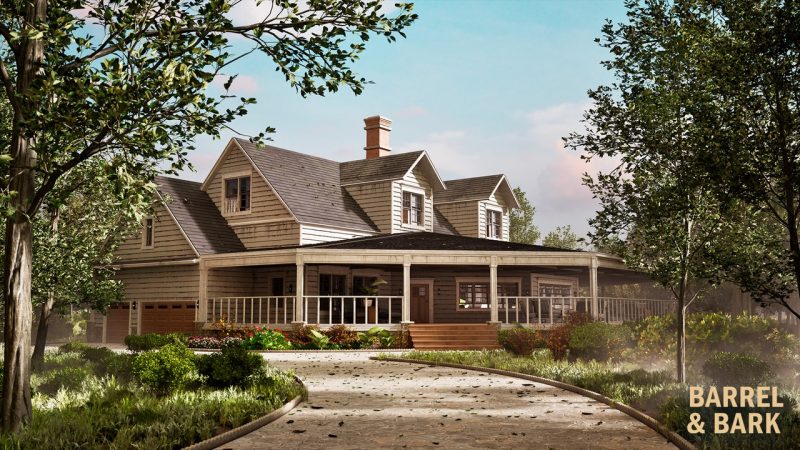 美国郊区住宅环境包 – American Suburban House Environment Pack