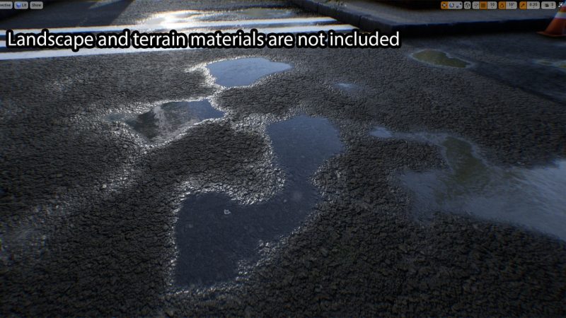 动态水洼效果系统 – Puddles
