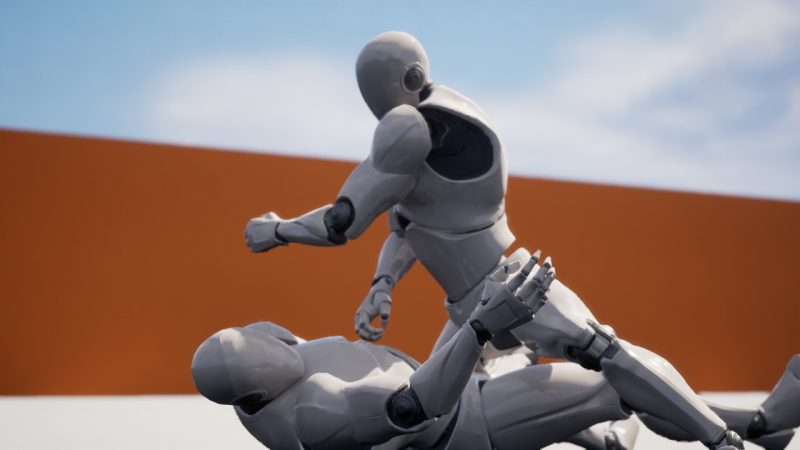 动作捕捉战斗动画 – MoCap Combat Animations – Dual Character