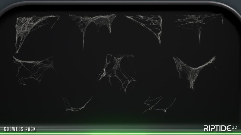蜘蛛网资源包 – Cobwebs / Spider Webs Pack