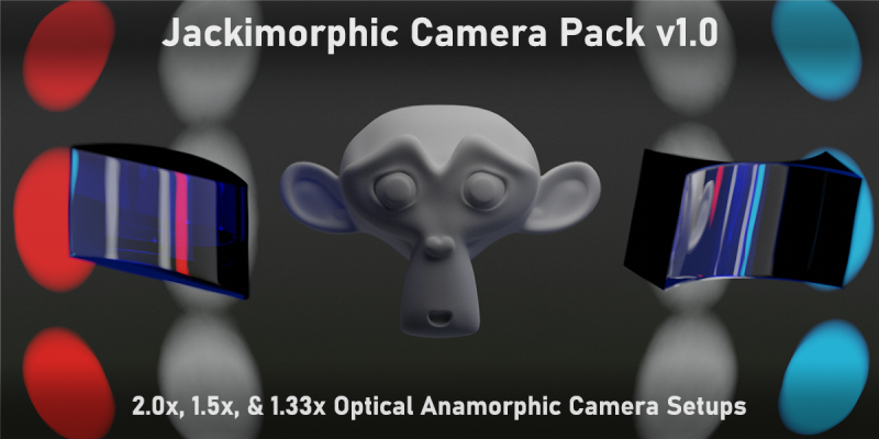 适用于 Blender 的 Jackimorphic Camera Pack v1.0.3