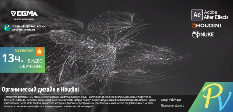 (中文字幕)Houdini 中的有机设计