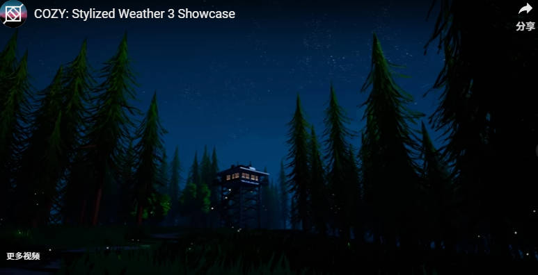 Unity Assets COZY 风格化天气 3 v3.6.6