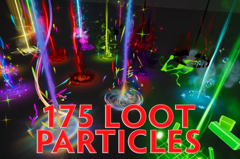 Unity Asset Ultimate Loot VFX Pack – 175 种效果 v1.1
