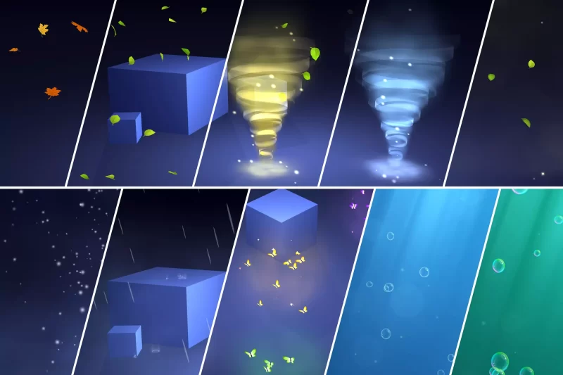 Unity Asset 环境/天气/自然 VFX 包 v1.1.3