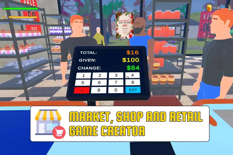 适用于 PC 和移动平台的 Unity Asset Market、Shop、Store 和 Retail 游戏创建器 v6.1
