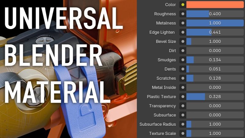 通用Blender材质 v1 (A2)
