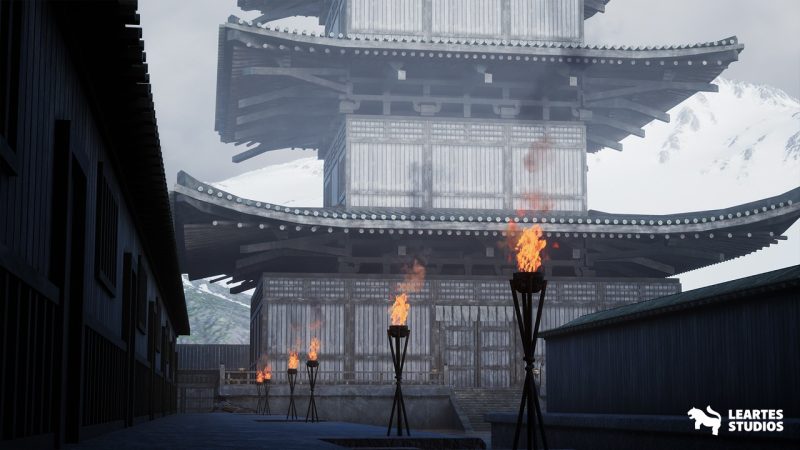 日式寺庙环境 (Unreal Engine) – Japanese Temple Environment