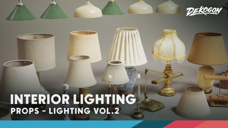 室内照明资源包 VOL.2 – Lighting VOL.2 Interior