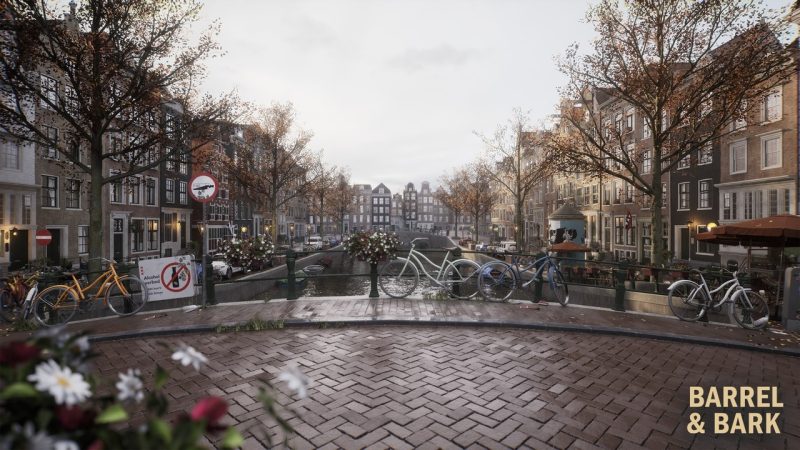 模块化阿姆斯特丹城市街道 – Modular Amsterdam City Street