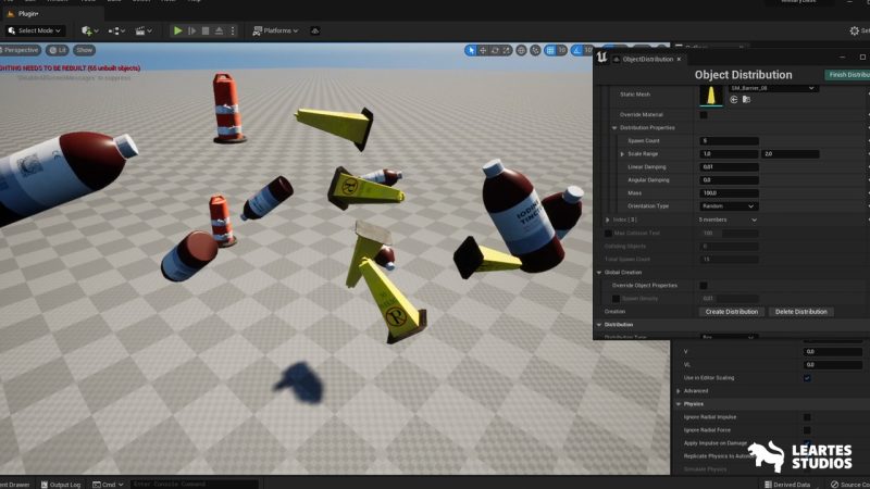 物体分布工具 – Object Distribution Tool