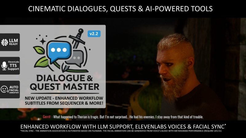 对话与任务大师 – Dialogue & Quest Master