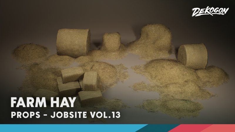 农场干草资源包 – Jobsite VOL.13 Farm Hay