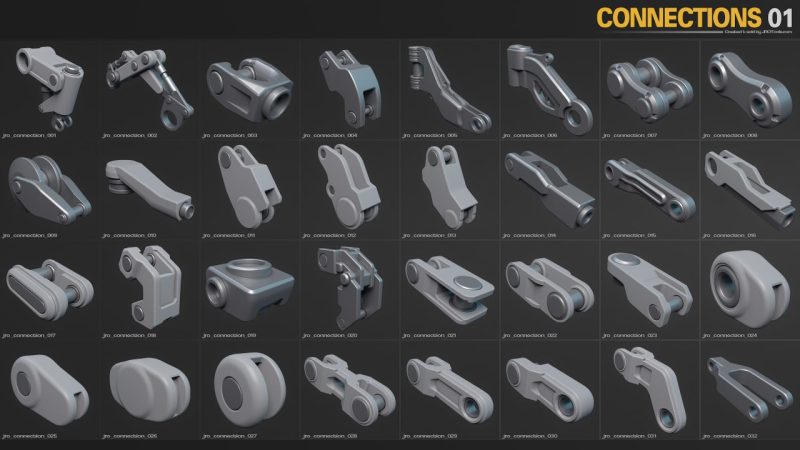 硬表面Kitbash合集