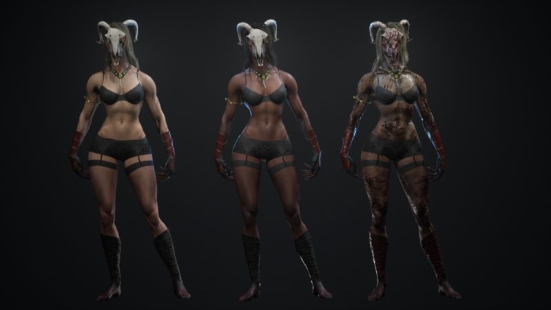 温迪戈怪物角色模型 – Monster_wendigo