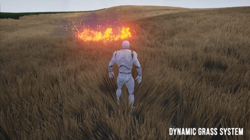 动态草地系统 – Dynamic Grass System