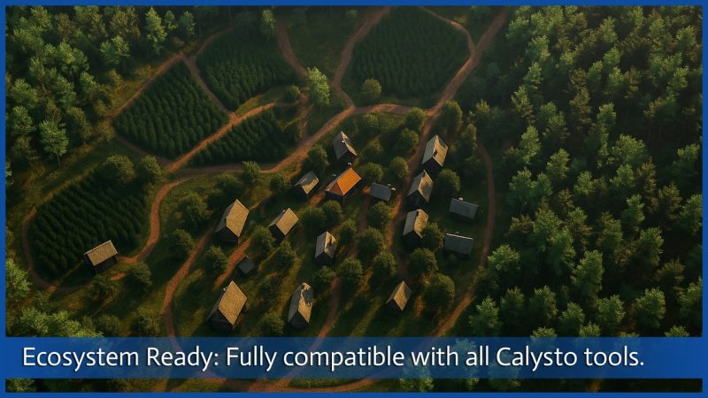 Calysto智能散布系统 – 虚幻引擎PCG散布工具 – Calysto Smart Scatter – PCG Scattering for Unreal Engine
