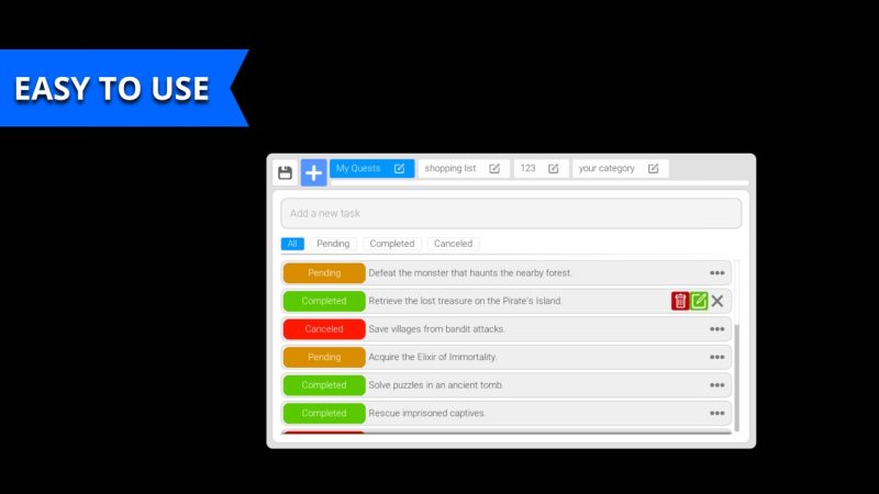 简易待办事项列表 – Simple To Do List