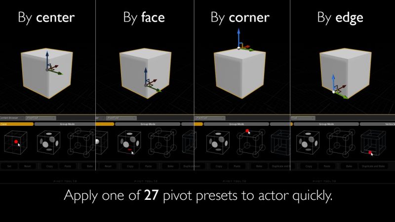 轴心点工具-Pivot Tool