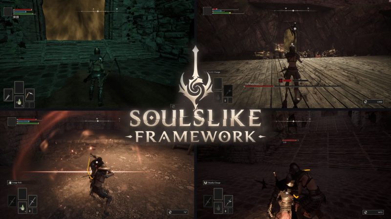 魂类游戏框架 – 完整魂类游戏开发套件 – Soulslike Framework – Complete Soulslike Kit