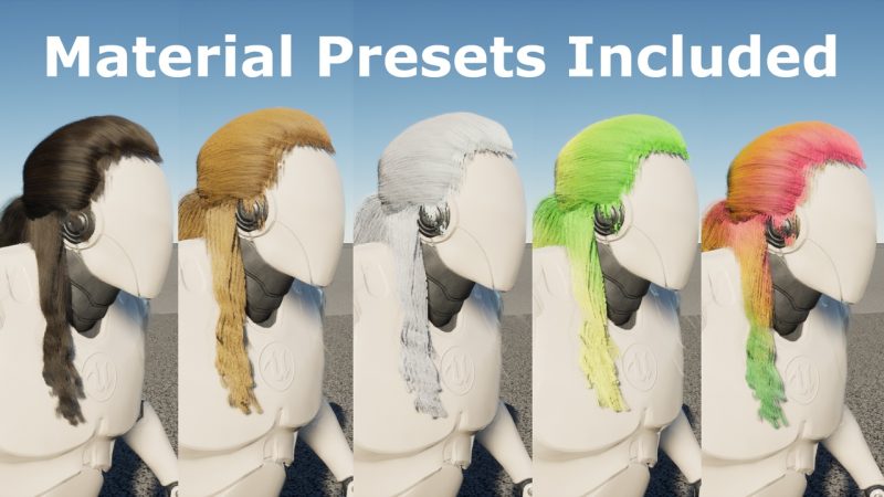 头发入门资源包 – Hair Starter Pack