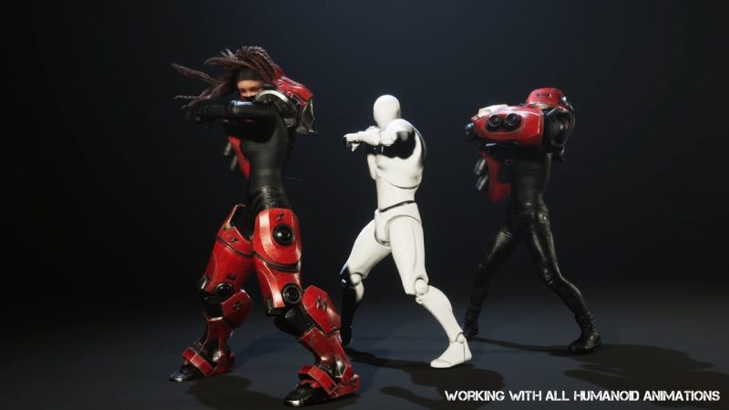 G2：机甲角色模型 – G2: Mech