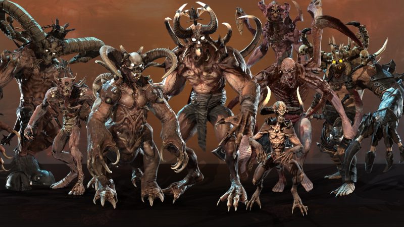 恶魔角色大型资源包 – Demons Big Pack