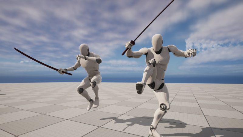 帅气武士刀动画 – Handsome Katana Sword Animations