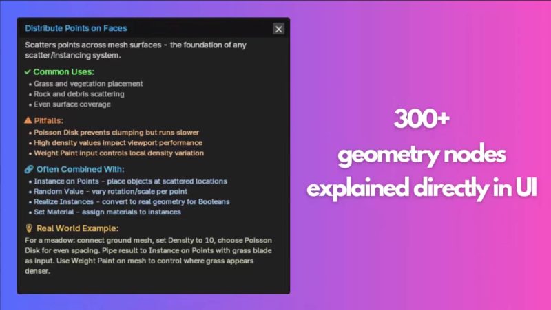 Geo Nodes 指南 v0.1.0