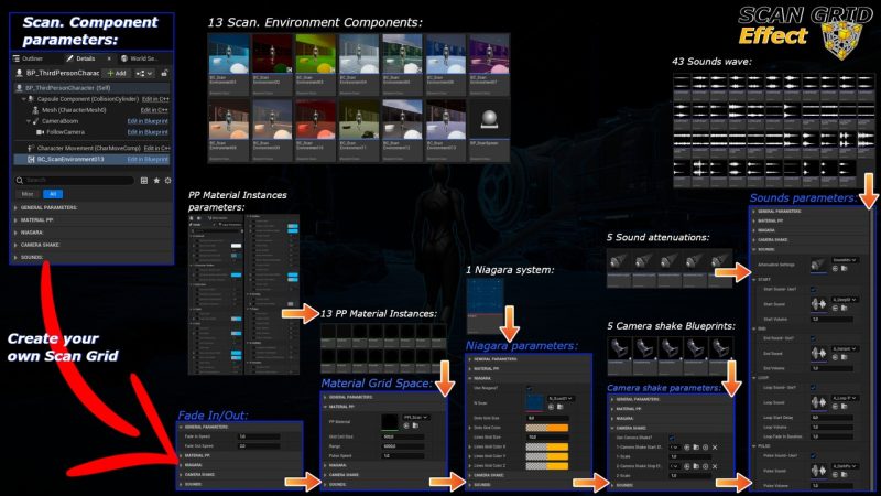 扫描网格特效 – Scan Grid Effect