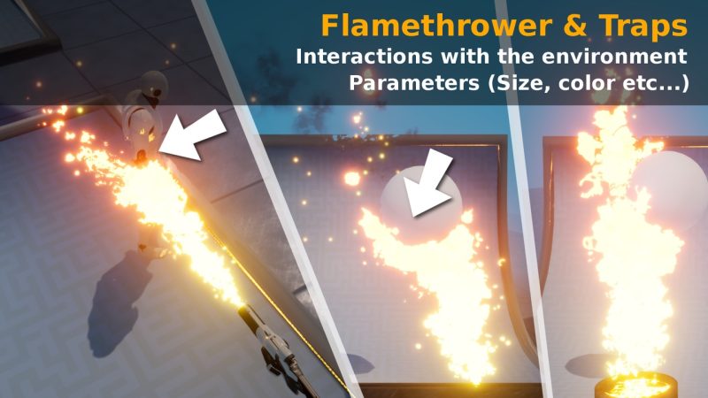 火焰/法术/陷阱特效包 – Fire/Spells/Traps VFX Pack