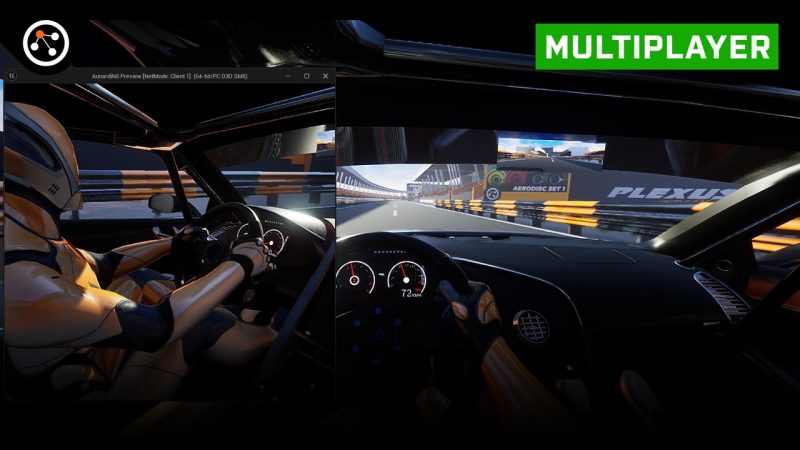 Aunardi 跑车多人游戏资源 – Sport Car Aunardi 🚥 Multiplayer 🚥 UE5