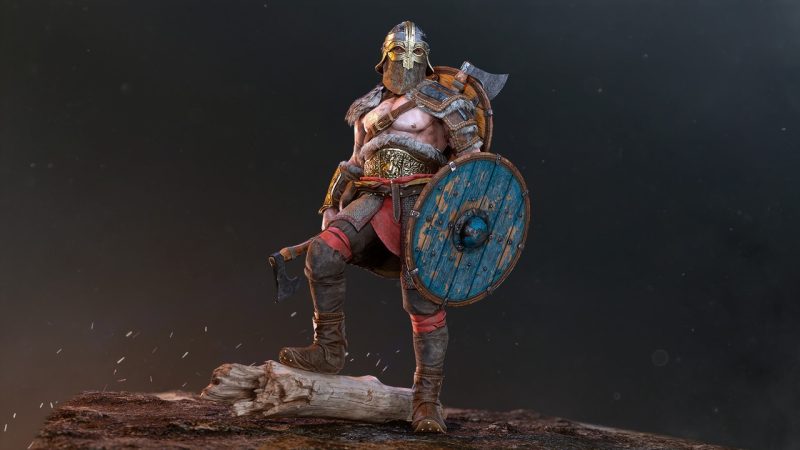 维京战士比约恩角色模型 – Bjorn Viking