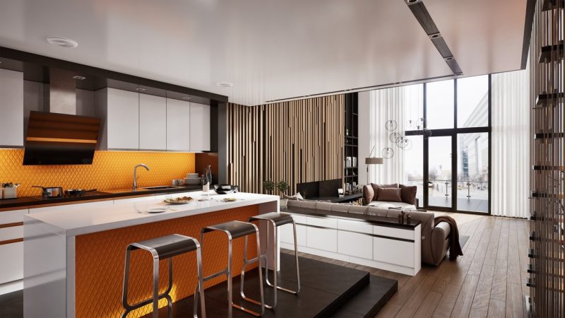 现代公寓室内场景 – Archinteriors Vol 9 Scene 5 – Modern Apartment – Archinteriors Vol 9 Scene 5