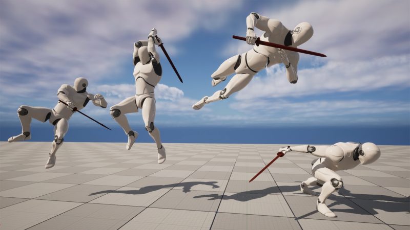 强力剑术战斗动画 – Powerful Sword Combat Animations