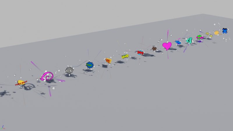 漫画音效FX资源包 – Comic Sound Effect FX