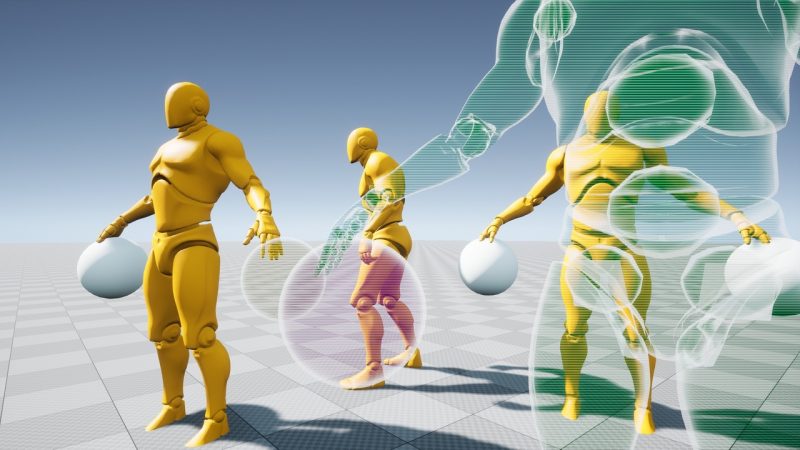 根据摄像机渐变淡入淡出对象 – Advanced Fade Objects PRO – Multicolor