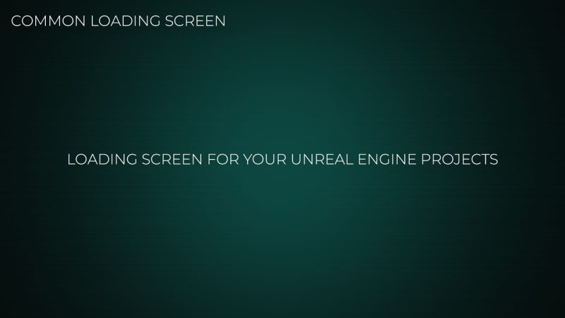 通用加载屏幕 – Common Loading Screen